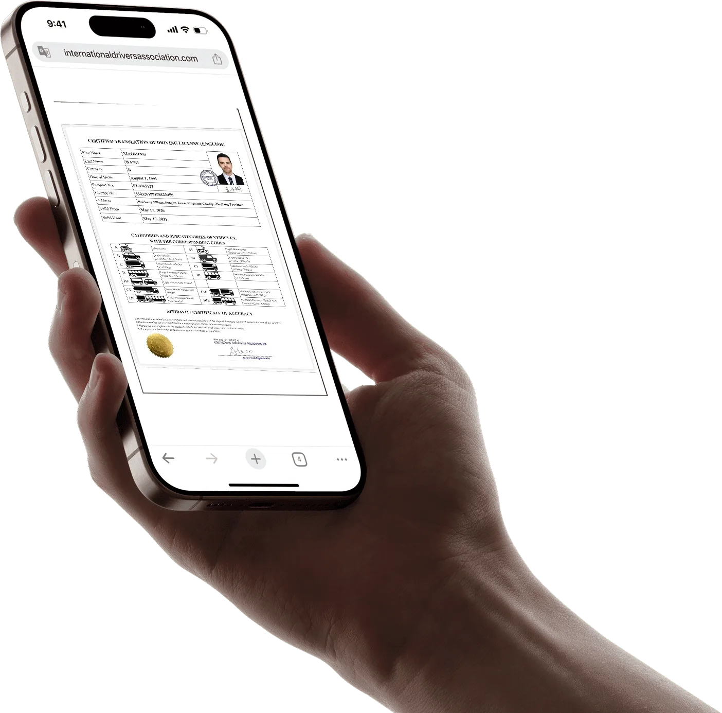 Get your verified permit in minutes